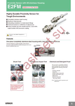 E2FM-X5B1-M1 datasheet  